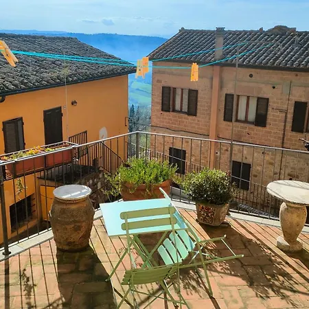 Il Terrazzino, Piccolo Loft In Apartament Montepulciano